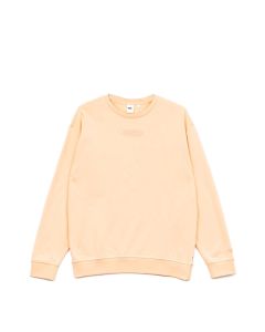 FELPA GIROCOLLO VANS OVERTIME CREW BLEACHED APRICOAT