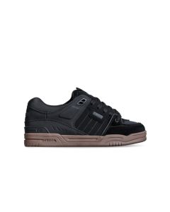 SCARPE SKATE GLOBE FUSION BLACK TOBACCO GUM