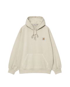 FELPA CAPPUCCIO CARHARTT WIP HOODED VISTA SWEAT FLEUR DE SEL GARMENT DYED