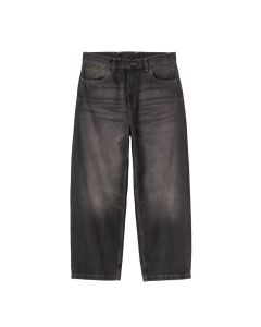 JEANS CARHARTT WIP BRANDON PANT BLACK TOBACCO USED WASH