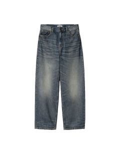 JEANS CARHARTT WIP BRANDON PANT BLUE WORN USED WASH