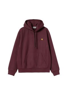 FELPA CAPPUCCIO CARHARTT WIP HOODED AMERICAN SCRIPT SWEAT RONDO
