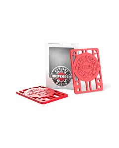 HARDWARE SKATE INDEPENDENT GENUINE PARTS RISER 1/8 RED U