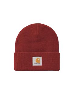 BERRETTA CARHARTT WIP SHORT WATCH HAT SCARLET