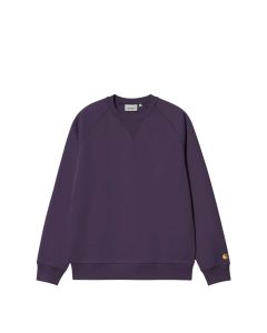 FELPA GIROCOLLO CARHARTT WIP CHASE SWEAT LOKERS GOLD