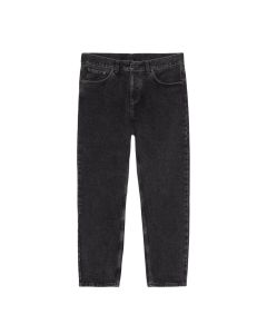 JEANS CARHARTT WIP NEWEL PANT BLACK STONE WASHED