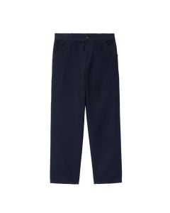 JEANS CARHARTT WIP SINGLE KNEE PANT DARK NAVY RINSED