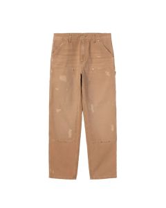 JEANS CARHARTT WIP DOUBLE KNEE PANT HAMILTON BROWN GRIND WASH