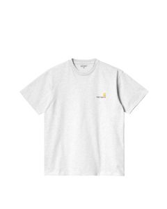 T-SHIRT MANICHE CORTE CARHARTT WIP S/S AMERICAN SCRIPT T-SHIRT ASH HEATHER