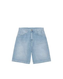 SHORTS CARHARTT WIP BRANDON SHORT BLUE LIGHT TRUE WASHED