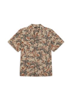 CAMICIA MANICHE CORTE DICKIES SALTVILLE SHIRT SS RED CAMOUFLAGE