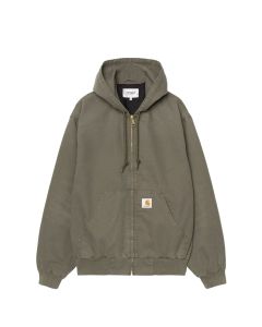 GIACCA CARHARTT WIP OG ACTIVE JACKET LEAF STONE CANVAS