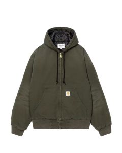 GIACCA CARHARTT WIP OG ACTIVE JACKET OLIVE STONE CANVAS