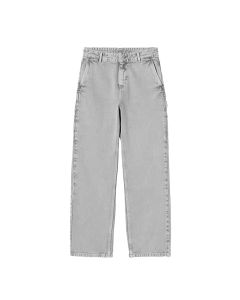 JEANS CARHARTT WIP W' PIERCE PANT STRAIGHT BLACK CHALK WASH