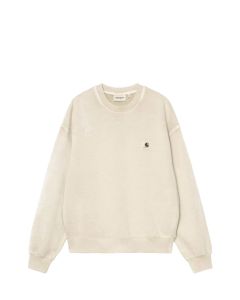 FELPA GIROCOLLO CARHARTT WIP W' NELSON SWEATSHIRT STONE GARMENT DYED
