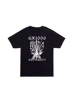 T-SHIRT MANICHE CORTE GX1000 UNIVERSITY TEE BLACK