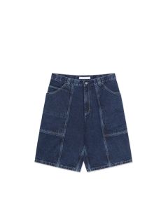 SHORTS POLAR SKATE CO. JIRO SHORTS DARK BLUE WHITE STITCHING