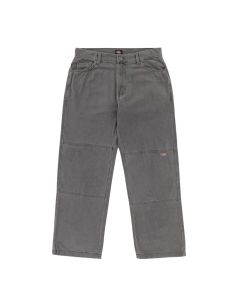 JEANS DICKIES DOUBLE KNEE DENIM PANT GREY WASH TINTED