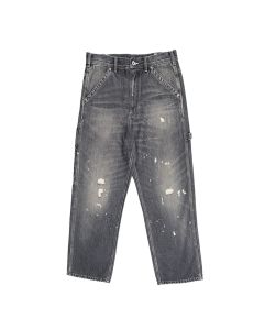 JEANS EVISU VINTAGE PATCHWORK DENIM GREY