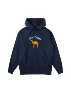 FELPA CAPPUCCIO GX1000 DROMEDARY HOODIE NAVY