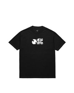 T-SHIRT MANICHE CORTE LAST RESORT KIRIGAMI SS TEE BLACK
