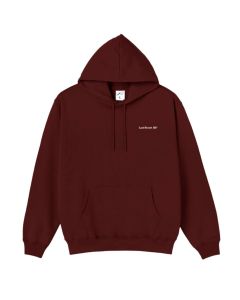 FELPA CAPPUCCIO LAST RESORT HEADSPIN HOODIE OXBLOOD