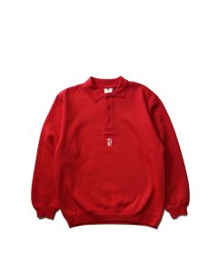 FELPA GIROCOLLO POETIC COLLECTIVE HEAVY POLO SWEAT RED