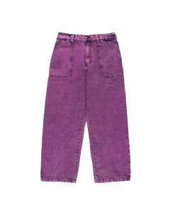 JEANS POETIC COLLECTIVE PAINTER PANT PURPLE ACID DENIM WASH