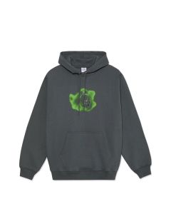 FELPA CAPPUCCIO POLAR SKATE CO. DAVE HOODIE | METAL LOGO GRAPHITE