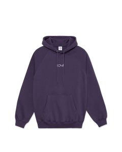 FELPA CAPPUCCIO POLAR SKATE CO. DEFAULT HOODIE DARK VIOLET