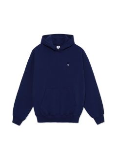 FELPA CAPPUCCIO POLAR SKATE CO. ED HOODIE DARK BLUE