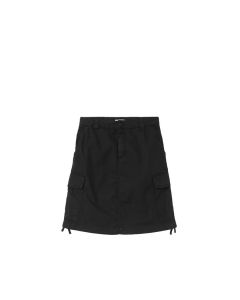 GONNA CARHARTT WIP W' KINGSTON SKIRT BLACK GARMENT DYED