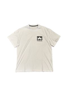 T-SHIRT MANICHE CORTE MINOIA BOARD CO GRAFFITI BIANCO