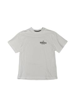 T-SHIRT MANICHE CORTE MINOIA BOARD CO LOGO BIANCO