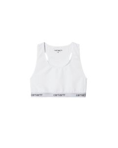 CANOTTIERA CARHARTT WIP W' SCRIPT RACER TANK WHITE
