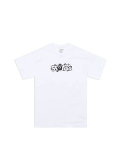 T-SHIRT MANICHE CORTE BRONZE 56K BURNER TEE WHITE