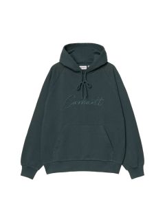 FELPA CAPPUCCIO CARHARTT WIP HOODED RAY SWEAT DARK FIR
