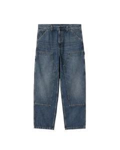 JEANS CARHARTT WIP OG DOUBLE KNEE PANT BLUE DARK USED WASH