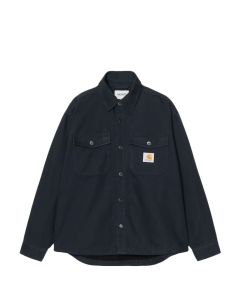 GIACCA CARHARTT WIP SELBY SHIRT JAC DEEP NIGHT