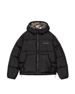 GIACCA CARHARTT WIP W' TORONTO JACKET BLACK WILD DOG PRINT