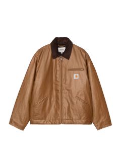 GIACCA CARHARTT WIP OG DEAN JACKET HAMILTON BROWN TOBACCO