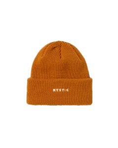 BERRETTA MYSTIC THE LOGO BEANIE 704 GOLDEN BROWN