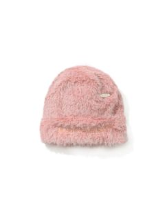 BERRETTA BSRABBIT LONG YARN BEANIE PINK
