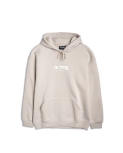 FELPA CAPPUCCIO METHOD CLASSIC HOODIE BONE