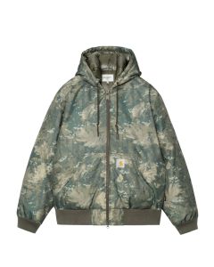 GIACCA CARHARTT WIP OG ACTIVE COLD JACKET CAMO COMBI GREEN
