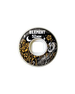 RUOTE SKATE ELEMENT TIMBER BYGONE 52mm WHITE