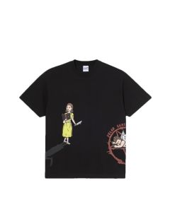 T-SHIRT MANICHE CORTE POLAR SKATE CO. TEE | SACRIFICE 2 BLACK