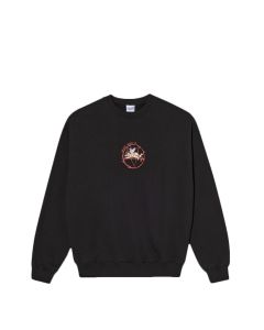 FELPA GIROCOLLO POLAR SKATE CO. DAVE CREWNECK | SACRIFICE BLACK