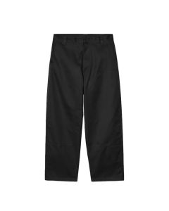 PANTALONI CARHARTT WIP BRADY DOUBLE KNEE CHINO PANT BLACK RINSED