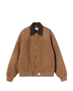GIACCA CARHARTT WIP OG SANTA FE JACKET WIP H BROWN TOBACCO STONE
